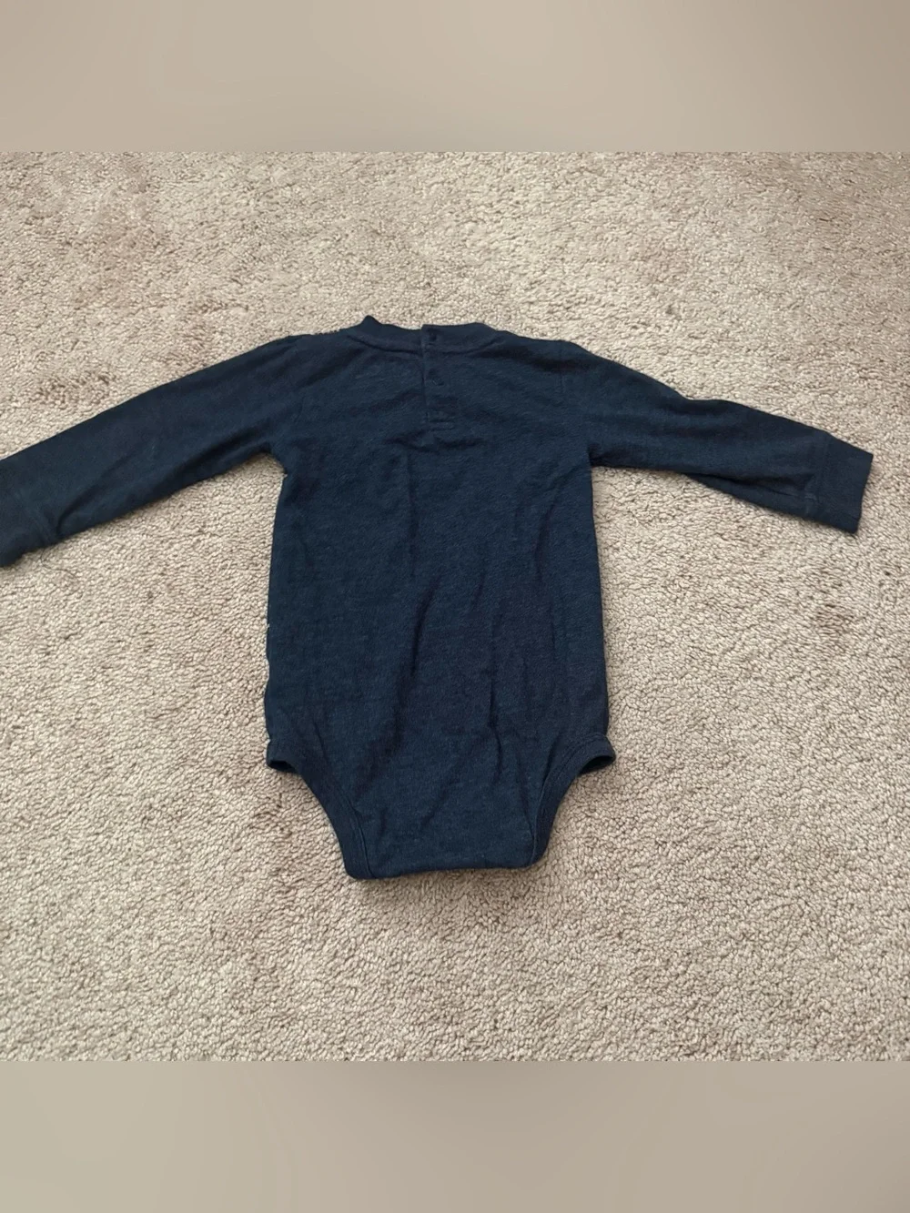 18 Months Cart hart Graphic Long Sleeve Baby Bodysuit
